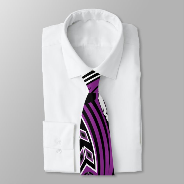 Wind Spirit Purple Tie (Tied)