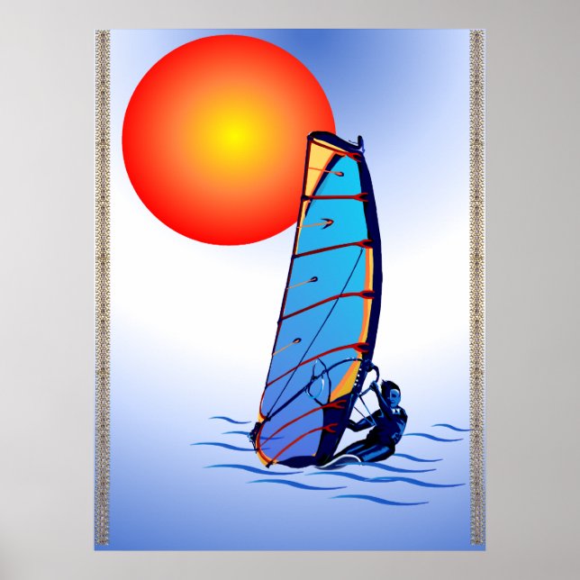 Wind Surf Poster (Front)