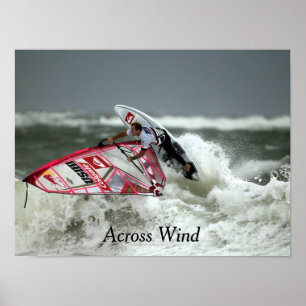 Wind Surfing 16" x 12", Value Poster Paper (Matte)