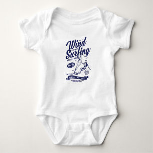 Wind Surfing Baby Bodysuit