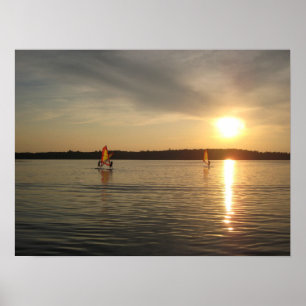 Wind Surfing Poster