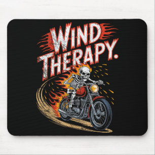 Wind Therapy Motorbike Motorcycle Men Women  Mouse Pad