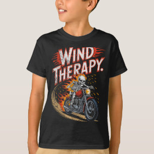 Wind Therapy Motorbike Motorcycle Men Women T-Shirt