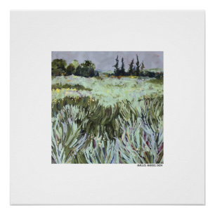 Wind Through the Grass Poster