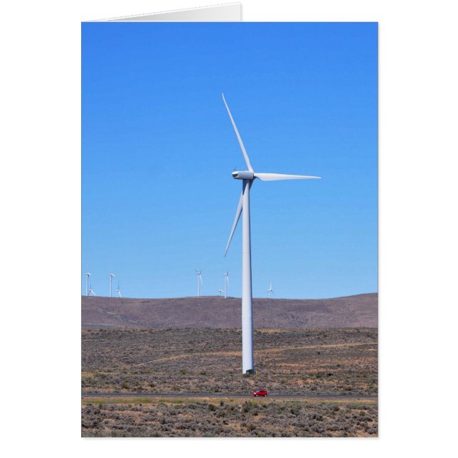 Wind Turbine in Eastern WA (Front)
