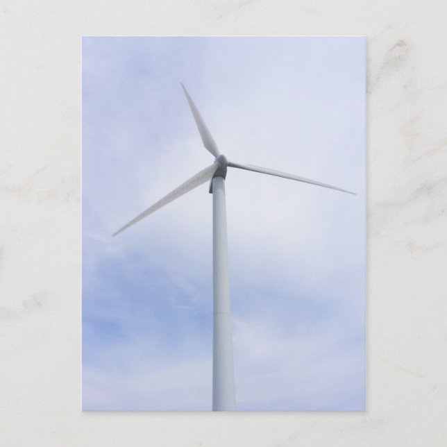 Wind Turbine ~ postcard (Front)