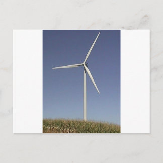 Wind Turbine Postcard