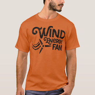 Wind turbine wind power renewable energy Essential T-Shirt