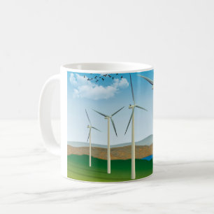 Wind Turbines Coffee Mug
