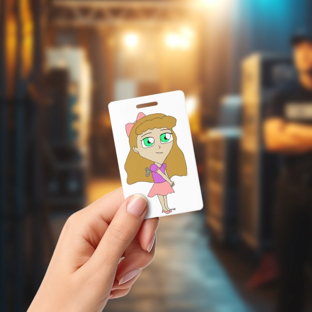 wind up chibi ID badge (Concert)