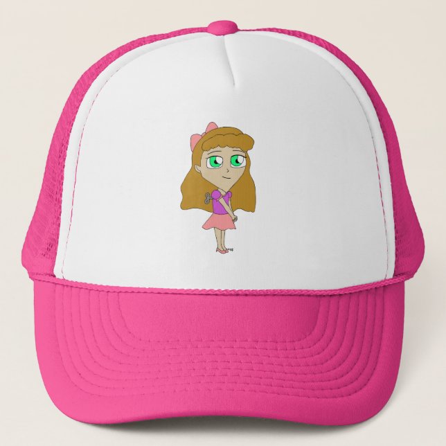 wind up chibi trucker hat (Front)