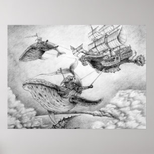 “Wind Whales” Poster