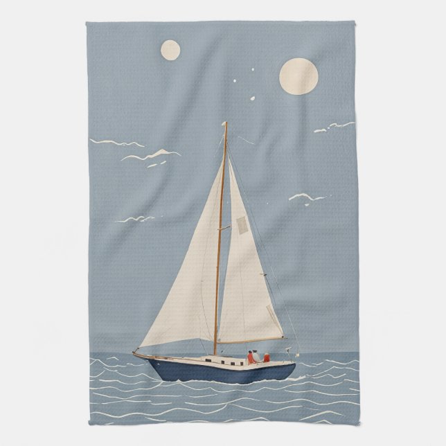 Windborne Wanderer Tea Towel (Vertical)