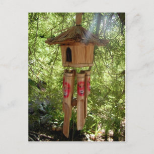 WINDCHIMES OF BAMBOO POSTCARD