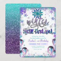 Winder One-derland Wonderland 1st Birthday Party