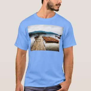 Windermere Lake Wooden Rowing Boats T-Shirt