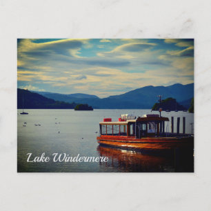 Windermere, the Lake District Postcard