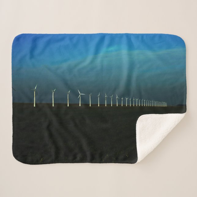 Windfarm sbcna sherpa blanket (Front (Horizontal))