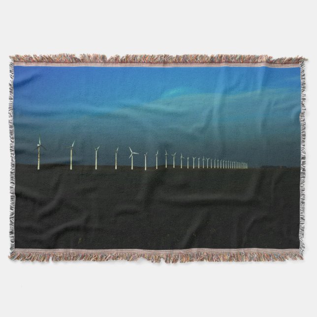 Windfarm tbcna throw blanket (Front)