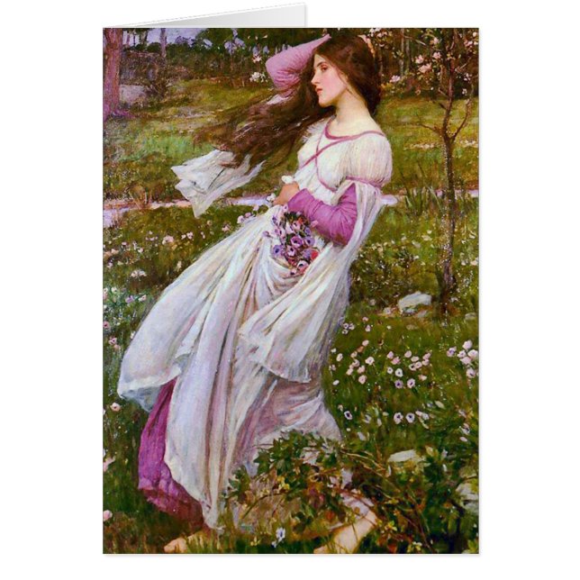 Windflowers by John William Waterhouse (Front)