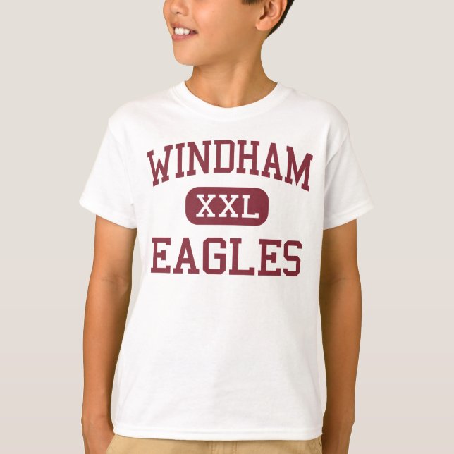 Windham - Eagles - High School - Windham Maine T-Shirt (Front)