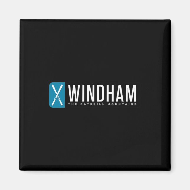 Windham Mountain Ski  Magnet (Front)