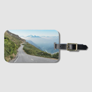 Winding Mountain Road Olympic National Park Luggage Tag