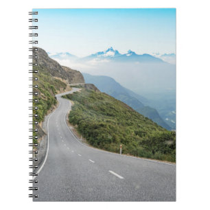 Winding Mountain Road Olympic National Park Notebook