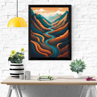 Winding River, Mountain Majesty
