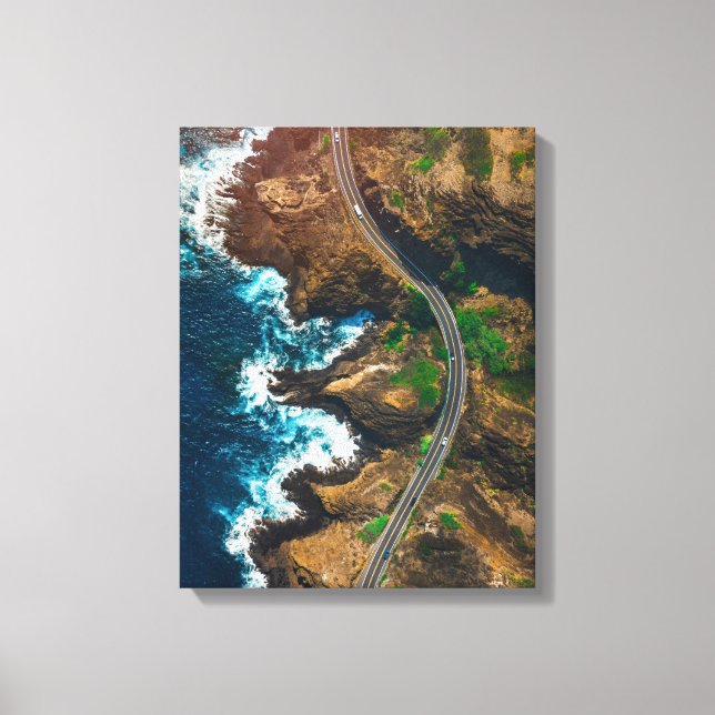 Winding Road Canvas Print (Front)