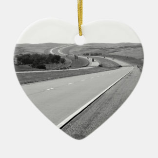 Winding Road Ceramic Tree Decoration