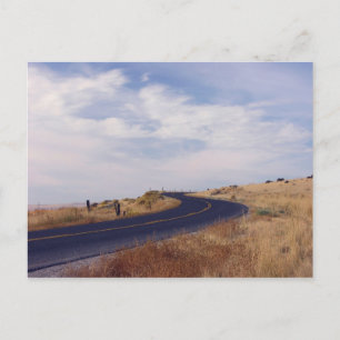 Winding Road Postcard