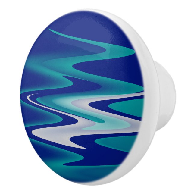 winding roads ceramic knob (Right)