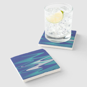 winding roads stone coaster