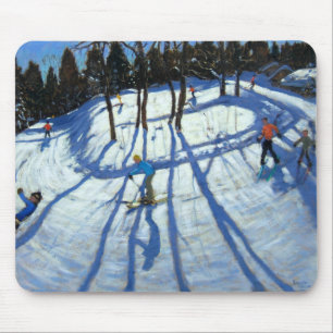 Winding Trail Morzine Mouse Pad