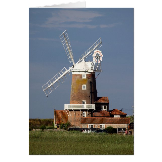Windmill at Cley, North Norfolk. (Front)