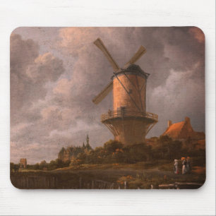 Windmill at Wijk bij Duurstede: Mouse Pad