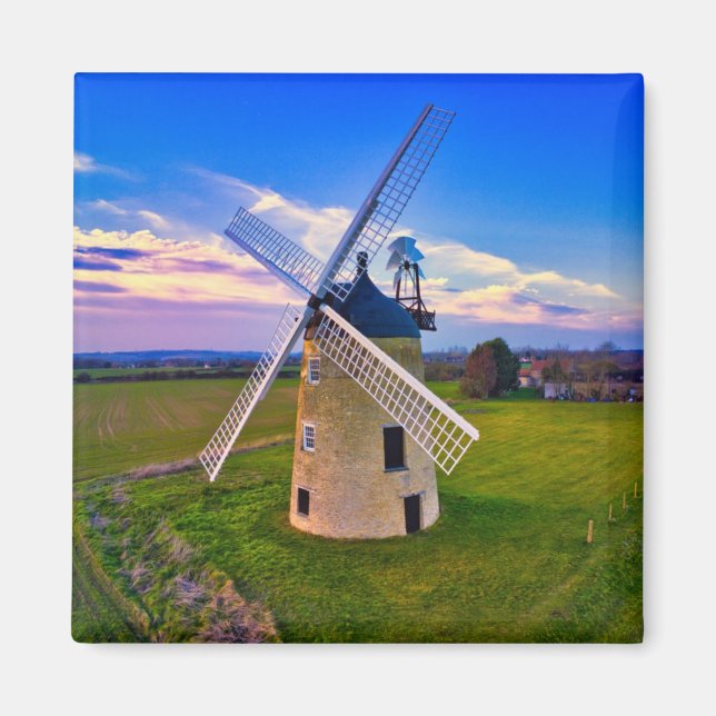 Windmill Blue Sky Magnet (Front)