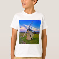 Windmill Blue Sky