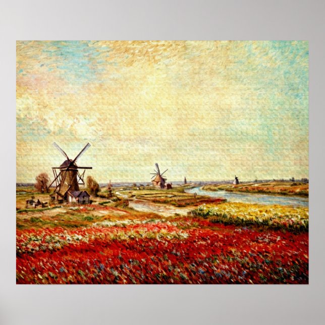 Windmill Bulb Field Poster (Front)