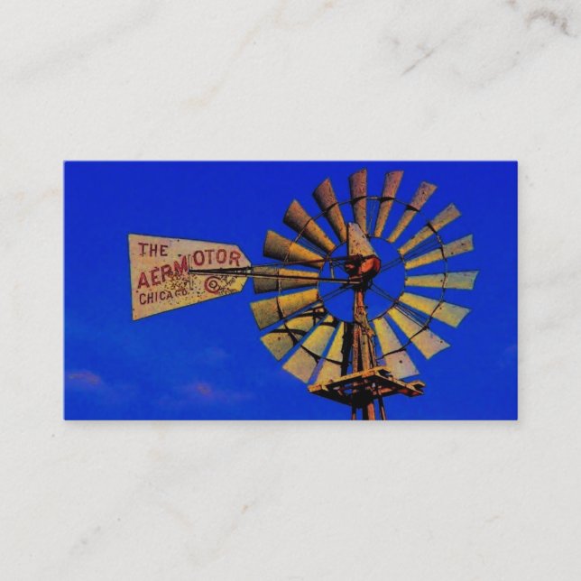 Windmill Business Card (Front)