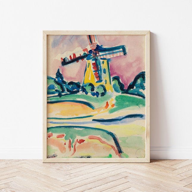 Windmill | Ernst Ludwig Kirchner Poster (Creator Uploaded)