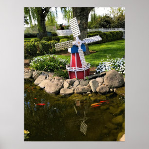Windmill Garden Decor