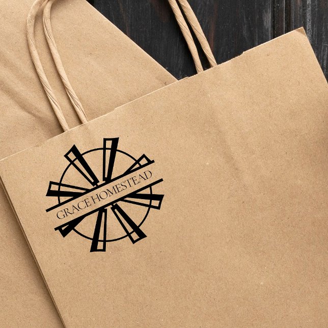 Windmill Homestead Farmers Market Add Name Rubber Stamp (Creator Uploaded)