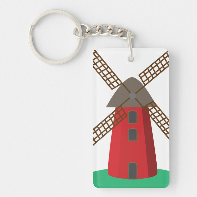Windmill Key Ring (Front)