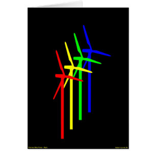 Windmill Night - Siemens Wind Power