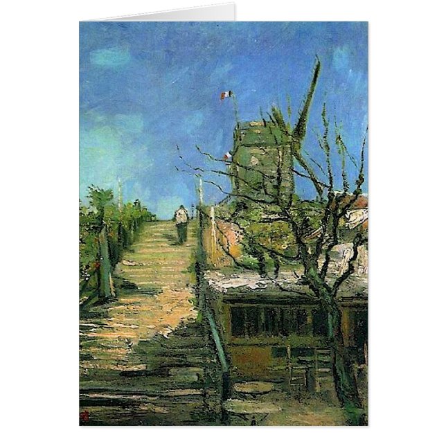 Windmill on Montmartre (F271) Van Gogh Fine Art (Front)
