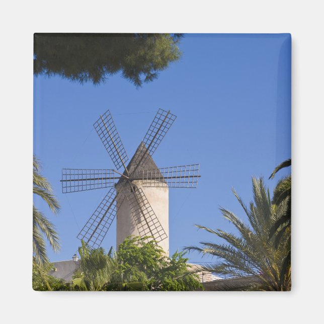 Windmill, Palma, Mallorca, Spain Magnet (Front)