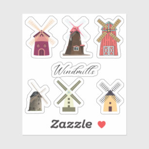 Windmill Stickers