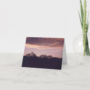 Windmill Sunset Notecard #1